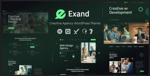 Exand - Creative Agency WordPress Theme