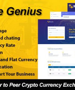 Exchange Genius - Advanced Peer to Peer Crypto Currency Exchange Platform