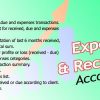 Expenses And Received Management System