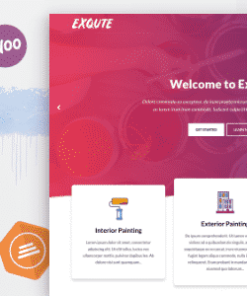 Exqute - Painting Company WordPress Theme