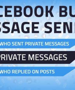 Facebook Bulk Private Message Sender