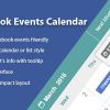 Facebook Events Calendar For WordPress