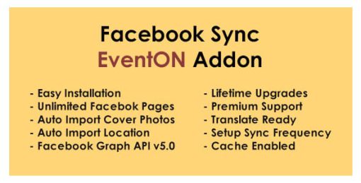 Facebook Sync - EventON Addon