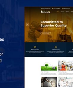 Factory HUB - Manufacturing Industry HubSpot Theme