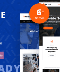 Factrie - Manufacturing & Industrial Factory WordPress Theme