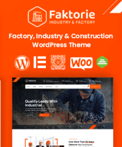 Faktorie - Industry & Factory WordPress Theme