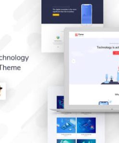 Fame - Digital Technology/Service WordPress Theme