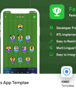 Fantasy League Contest Sports Android App Template+ iOS App Template | IONIC5 | Fantasy 11