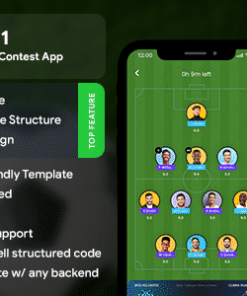 Fantasy League Contest Sports App Android + iOS Template | Flutter | Fantacy 11