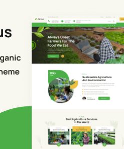 Farmus - Agriculture and Organic Farm WordPress Theme