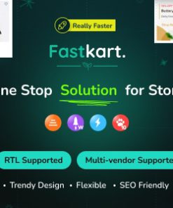 Fastkart - Single or Multivendor Ecommerce with React Next JS & Laravel REST API