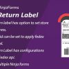 FedEx Return Label Using Ninja Form