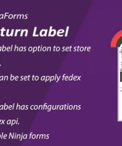 FedEx Return Label Using Ninja Form