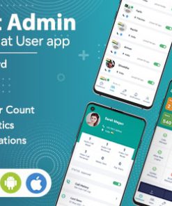 Fiberchat ADMIN App | Android & iOS | Control & Monitor Fiberchat User Whatsapp Clone App