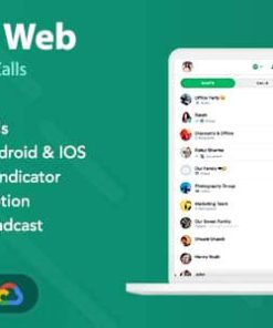 Fiberchat Web | Chat & Calling Web App | Flutter Web App