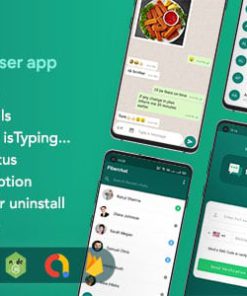 Fiberchat - Whatsapp Clone Full Chat & Call App | Android & iOS Flutter Chat app