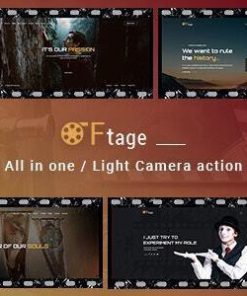 Filmmaker, Movie Production & Film Studio WordPress Theme - Ftage