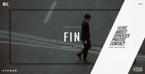 Fin || Responsive Under Construction Template