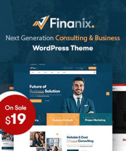 Finanix - Business Consulting WordPress Theme