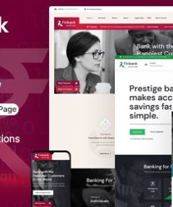 Finbank - Banking and Finance WordPress Theme