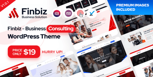 Finbiz - Consulting Business WordPress Theme