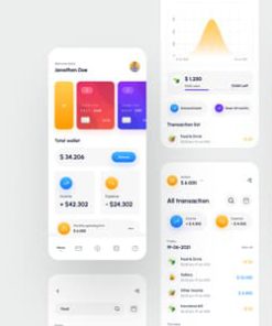 Finco - Money Management App Figma UI Kit