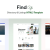 Findup – Directory & Listing HTML5 Template