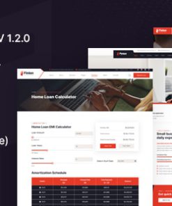 Finlon - Loan & Credit Repair WordPress Theme