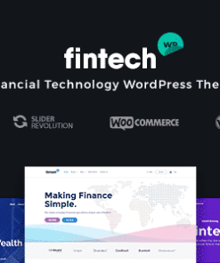 Fintech WP - Financial Technology and Services WordPress Theme