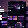 Finteezy - Fintech Startup & Digital Wallet HTML5 Website