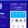 Finwallapp Mobile HTML template