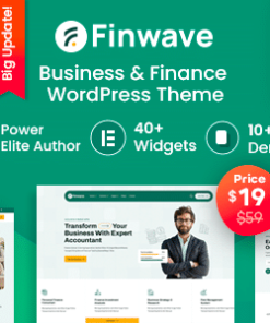 Finwave - Business and Finance WordPress Theme