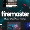 Firemaster - A Creative Music WordPress Theme