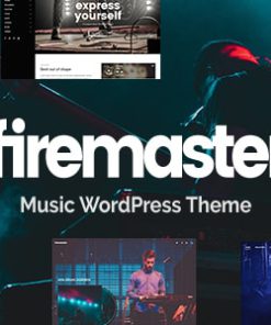 Firemaster - A Creative Music WordPress Theme