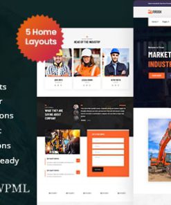 Firoox - Factory Industrial WordPress Theme