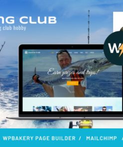 Fishing and Hunting Club Hobby WordPress Theme