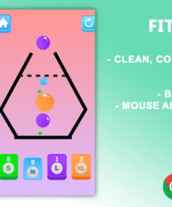 Fit & Squezze. Mobile, Html5 Game .c3p (Construct 3)