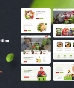 Fitmeal - Healthy Food Delivery and Diet Nutrition WordPress Theme