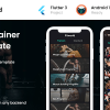 Fitness Android App + Fitness iOS App Template | Workout App | IONIC 6 | Fitworld