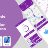 Fitness - Run Tracker, Step Counter and Water Reminder App React Native iOS/Android App Template