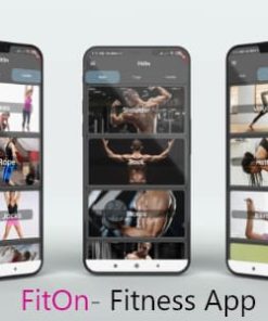 FitOn- Gym, Yoga & Cardio Flutter app with Admob 