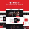 Fitrainer - Gym & Fitness Elementor Pro Template Kit