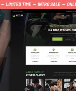 Fittlife - Gym & Fitness WordPress Theme