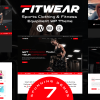 Fitwear - Gym, Fitness WordPress Theme