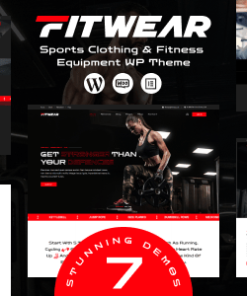 Fitwear - Gym, Fitness WordPress Theme