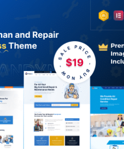 Fixhero - All In One Handyman & Repair Services WordPress Theme