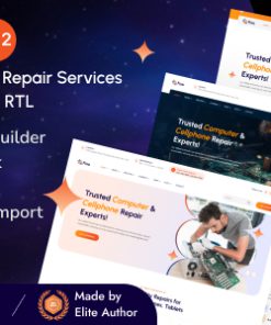 Fixo - Mobile & Computer Repair Services Elementor WordPress Theme