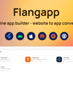 Flangapp - SAAS Online app builder from website