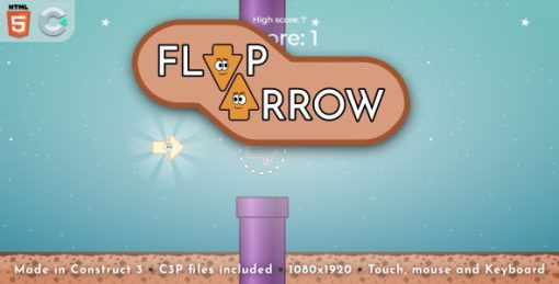 Flap Arrow - HTLM5 Casual game