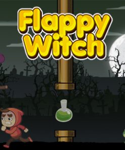 Flappy Witch Game (HTML5) Endless Game